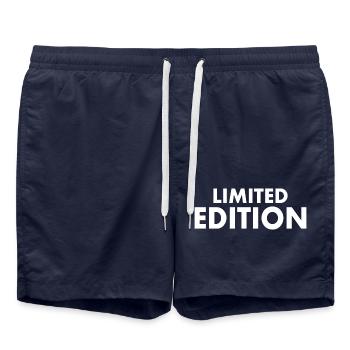 Limited edition - Short de bain - bleu marine - Devant - AI Model Male 185 light (185cm)