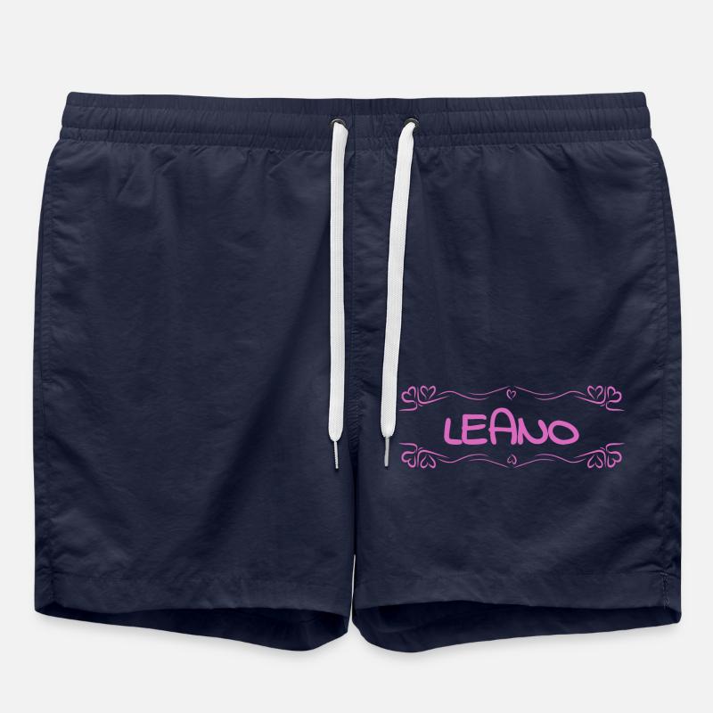 Name Leano - Swim Trunks - french navy