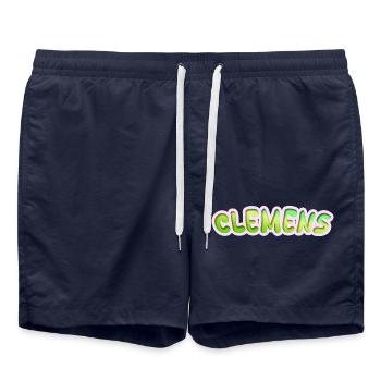 Job Clemens - Short de bain - bleu marine - Devant - AI Model Male 185 light (185cm)
