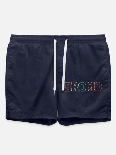 Mount Bromo, Indonesia - Swim Trunks - french navy