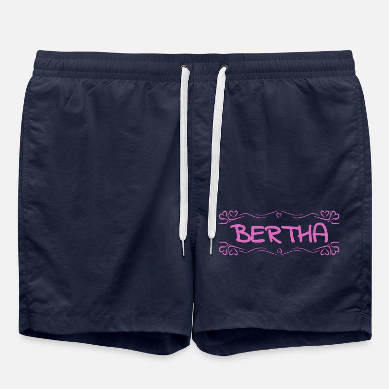 Nom Bertha - Short de bain - bleu marine
