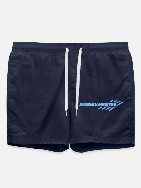 Geschenk für Jugendarbeiter - Badeshorts - French Navy