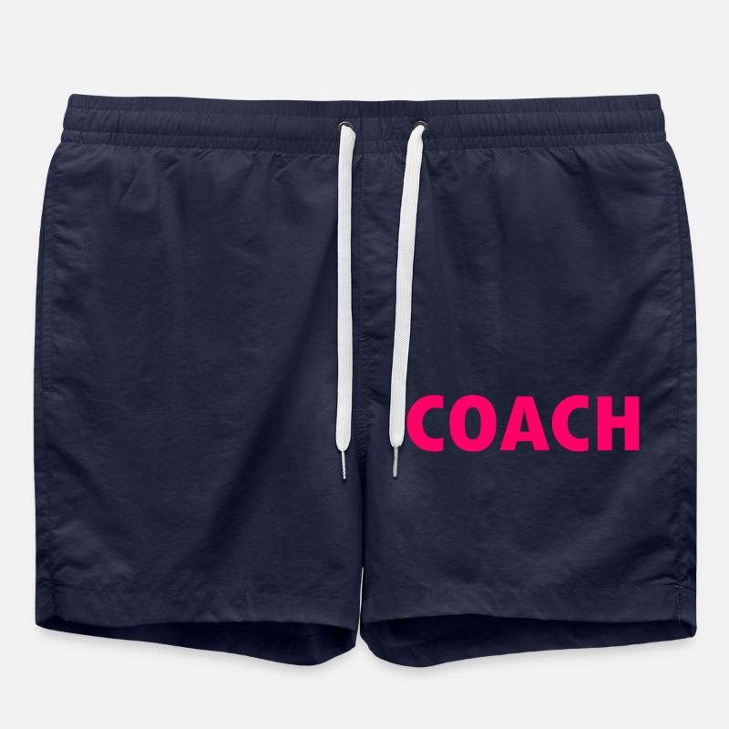 Coach - Short de bain - bleu marine