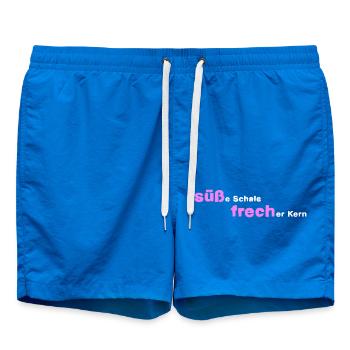 süß und frech frech süß - Badeshorts - Cobalt blue - Vorne