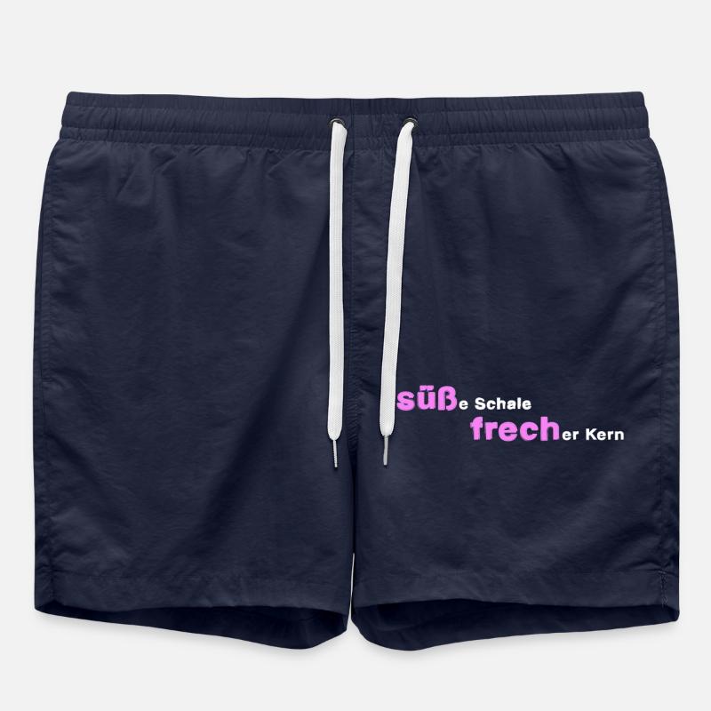 süß und frech frech süß - Badeshorts - French Navy