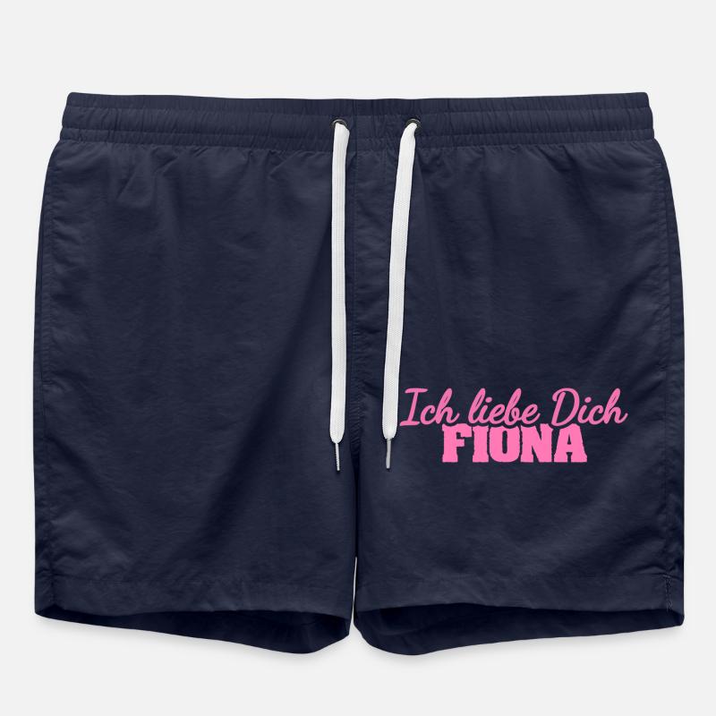 Fiona as Love - Swim Trunks - french navy