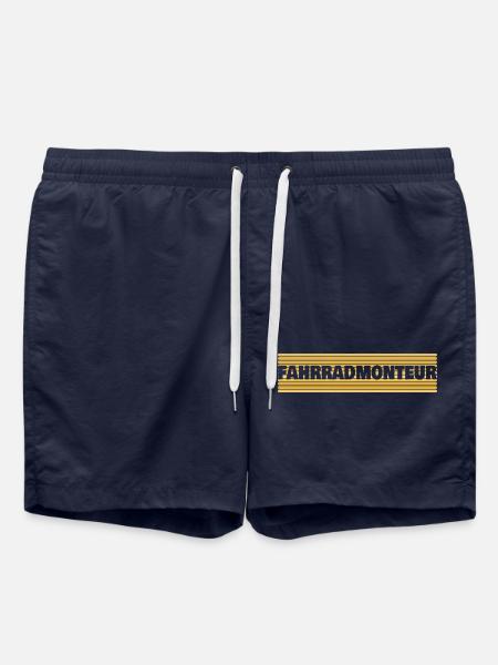 Occupation: Bicycle mechanic - Swim Trunks - french navy