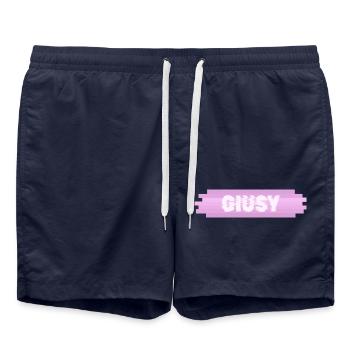 Woman's name Giusy - Swim Trunks - french navy - Front - AI Model Male 185 light (185cm)