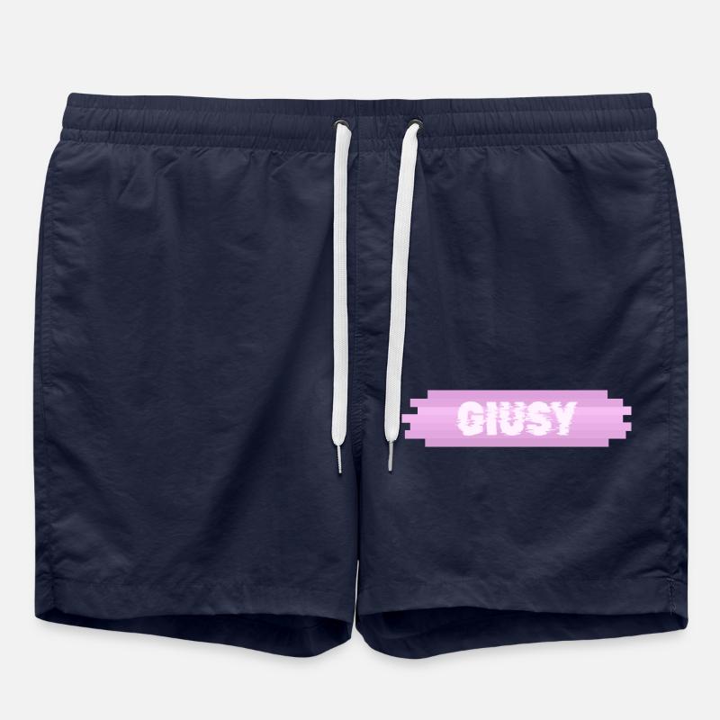 Woman's name Giusy - Swim Trunks - french navy