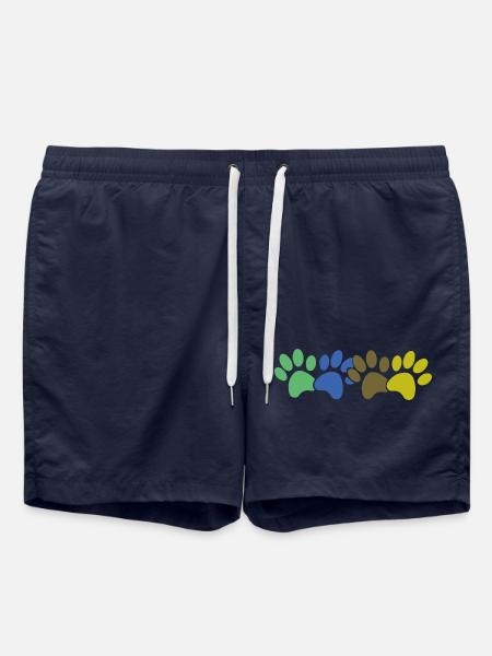 Dog paws - Swim Trunks - french navy