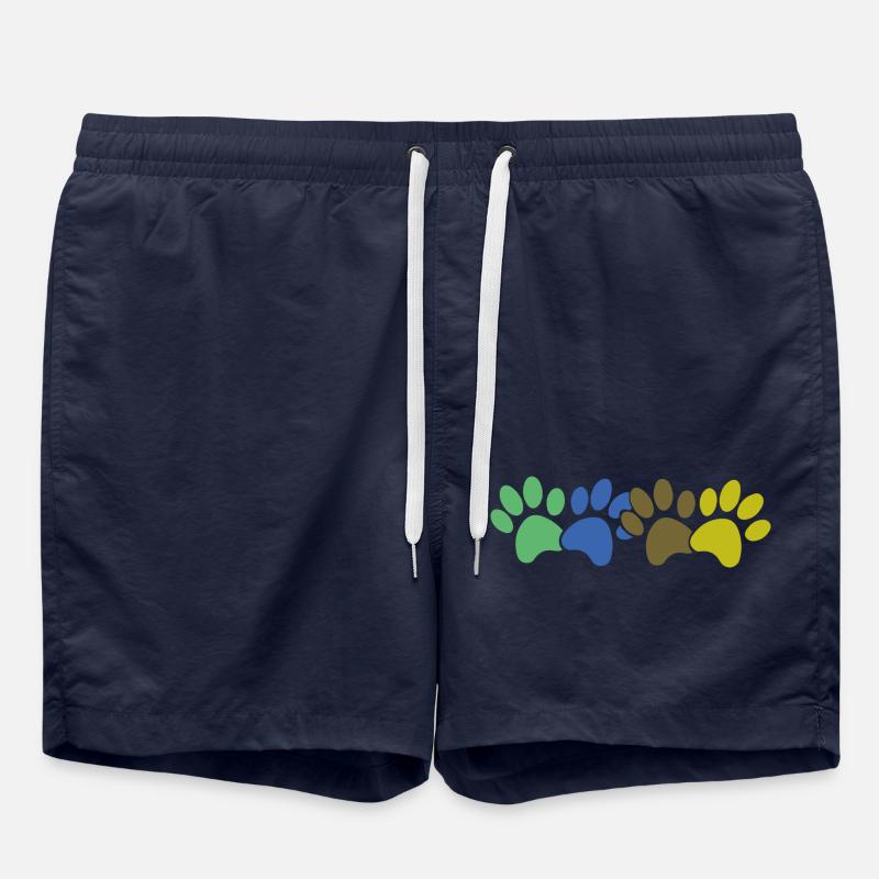 Dog paws - Swim Trunks - french navy