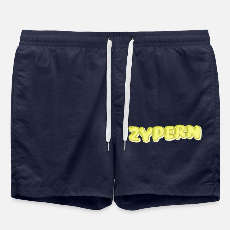 Vacances Chypre - Short de bain - bleu marine