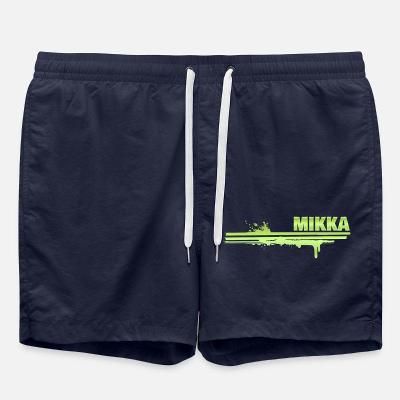 Mikka als Farbklecks - Badeshorts - French Navy