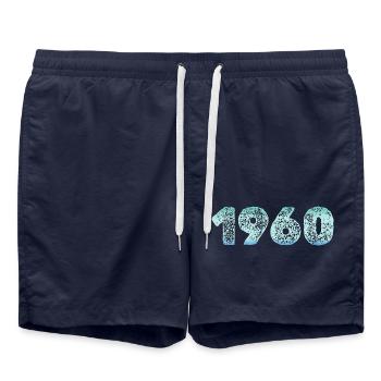1960 - Swim Trunks - french navy - Front - AI Model Male 185 light (185cm)