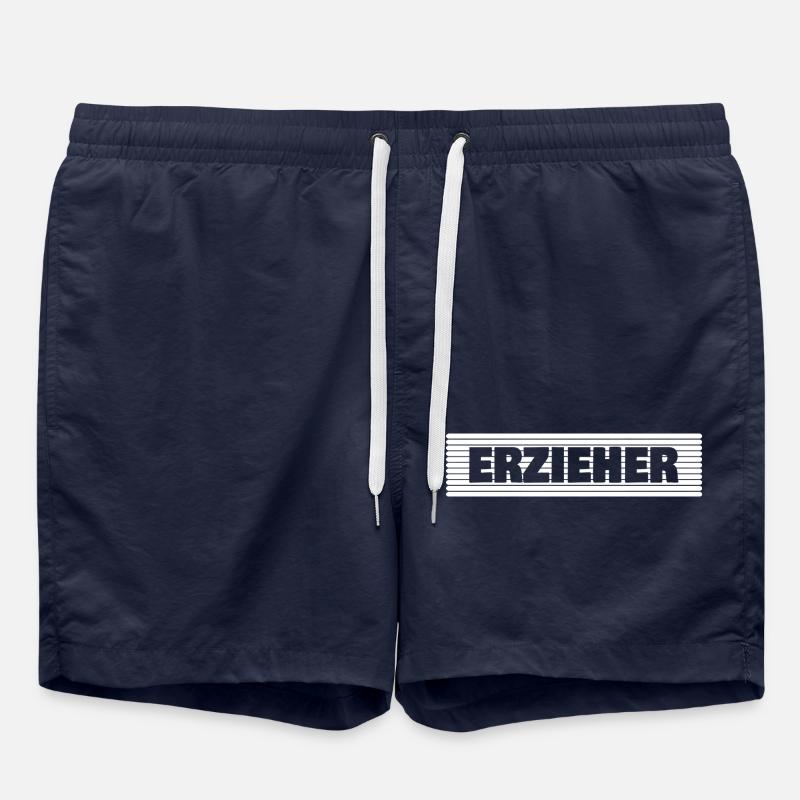 Éducateur - Short de bain - bleu marine