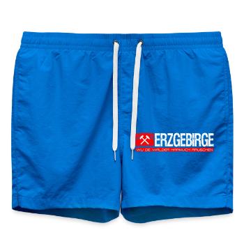 Erzgebirge Wu de walder haamlich rauschen - Short de bain - cobalt blue - Devant