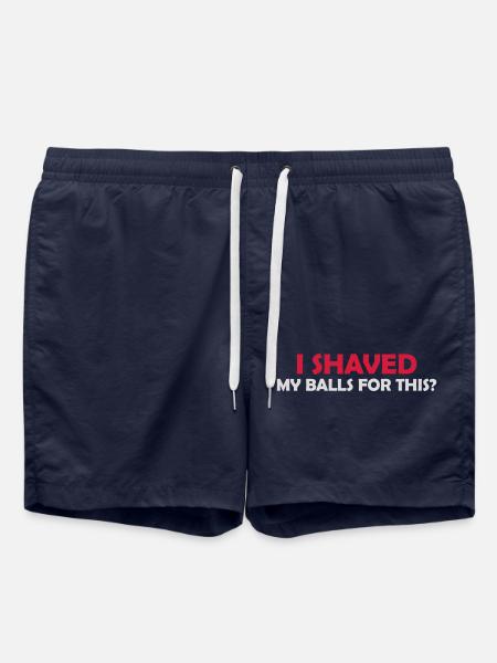 I shaved my balls - Swim Trunks - french navy