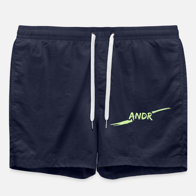 Cadeau pour André - Short de bain - bleu marine