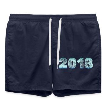 Cold 2018 - Swim Trunks - french navy - Front - AI Model Male 185 light (185cm)