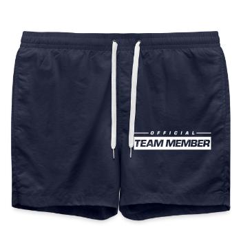 Équipier - Short de bain - bleu marine - Devant - AI Model Male 185 light (185cm)