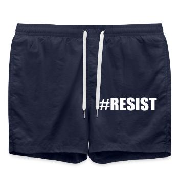 Resist - Short de bain - bleu marine - Devant - AI Model Male 185 light (185cm)