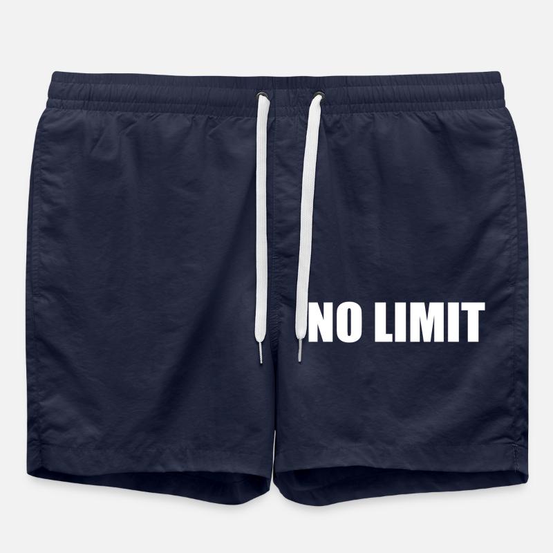 No limit - Badeshorts - French Navy