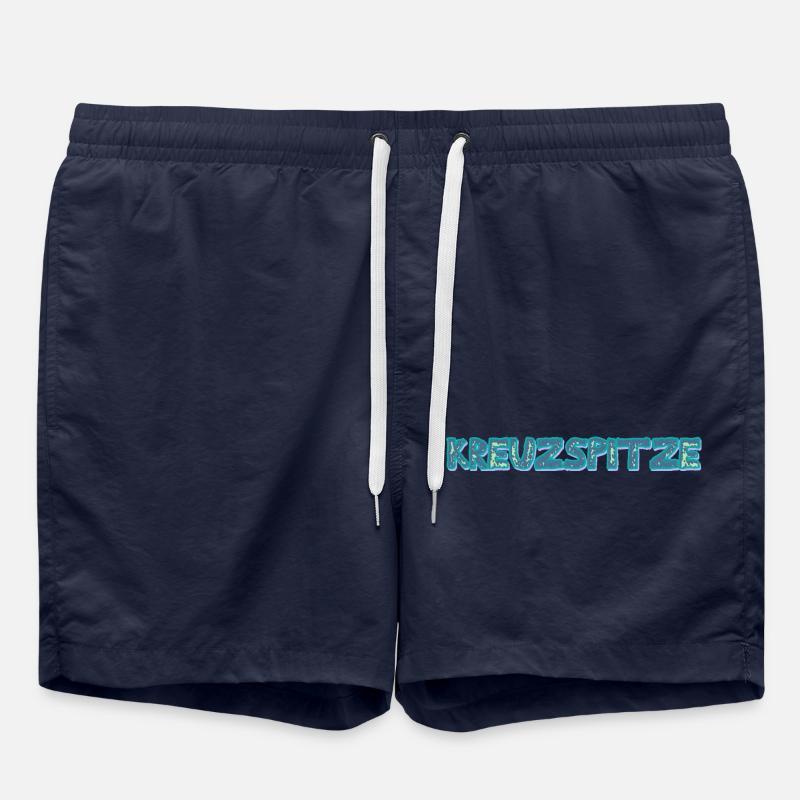Mont Kreuzspitze - Short de bain - bleu marine