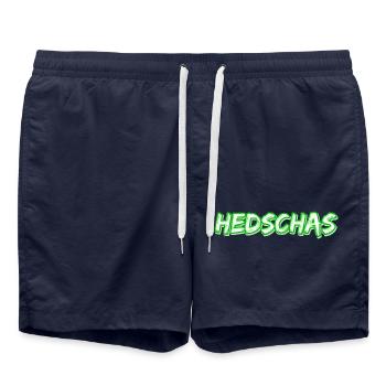 Hejaz as a trekking - Swim Trunks - french navy - Front - AI Model Male 185 light (185cm)