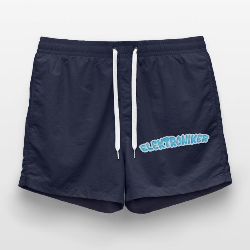 Electronics technician as electronics technician Swim Trunks