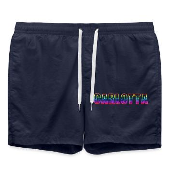 carlotta rs rainbow - Swim Trunks - french navy - Front - AI Model Male 185 light (185cm)