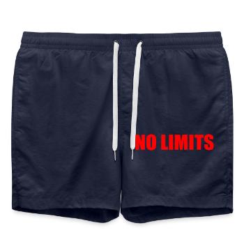 No limits - Badeshorts - French Navy - Vorne - AI Model Male 185 light (185cm)