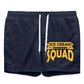 Escouade de crème glacée Friends - Short de bain - bleu marine - Devant - AI Model Male 185 light (185cm)