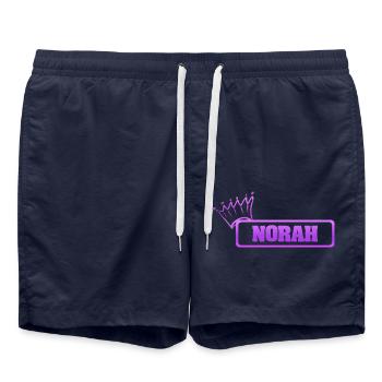 Norah en tant que sœur - Short de bain - bleu marine - Devant - AI Model Male 185 light (185cm)