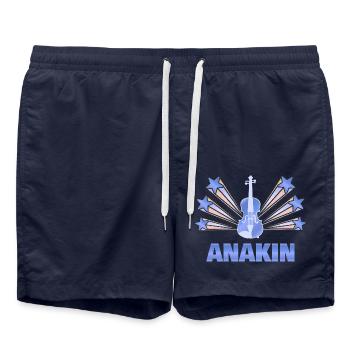 Cadeau pour Anakin - Short de bain - bleu marine - Devant - AI Model Male 185 light (185cm)