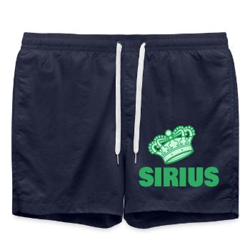 Gift for Sirius - Swim Trunks - french navy - Front - AI Model Male 185 light (185cm)