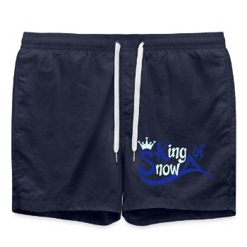 snowboarding - Short de bain - bleu marine - Devant - AI Model Male 185 light (185cm)
