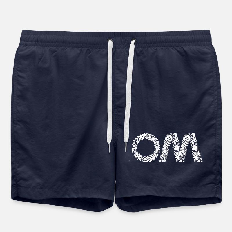 Om - Badeshorts - French Navy