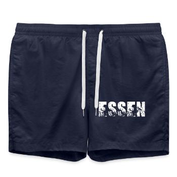 Essen - Badeshorts - French Navy - Vorne - AI Model Male 185 light (185cm)