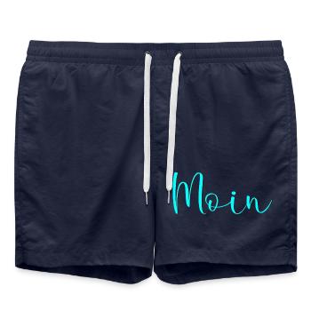 MOIN - Badeshorts - French Navy - Vorne - AI Model Male 185 light (185cm)