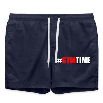 Gym - Badeshorts - French Navy - Vorne - AI Model Male 185 light (185cm)