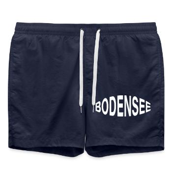 BODENSEE - Badeshorts - French Navy - Vorne - AI Model Male 185 light (185cm)