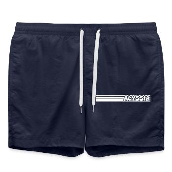 Style Alyssia - Swim Trunks - french navy - Front - AI Model Male 185 light (185cm)