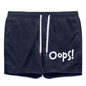 Oops! – I did it again... - Badeshorts - French Navy - Vorne - AI Model Male 185 light (185cm)