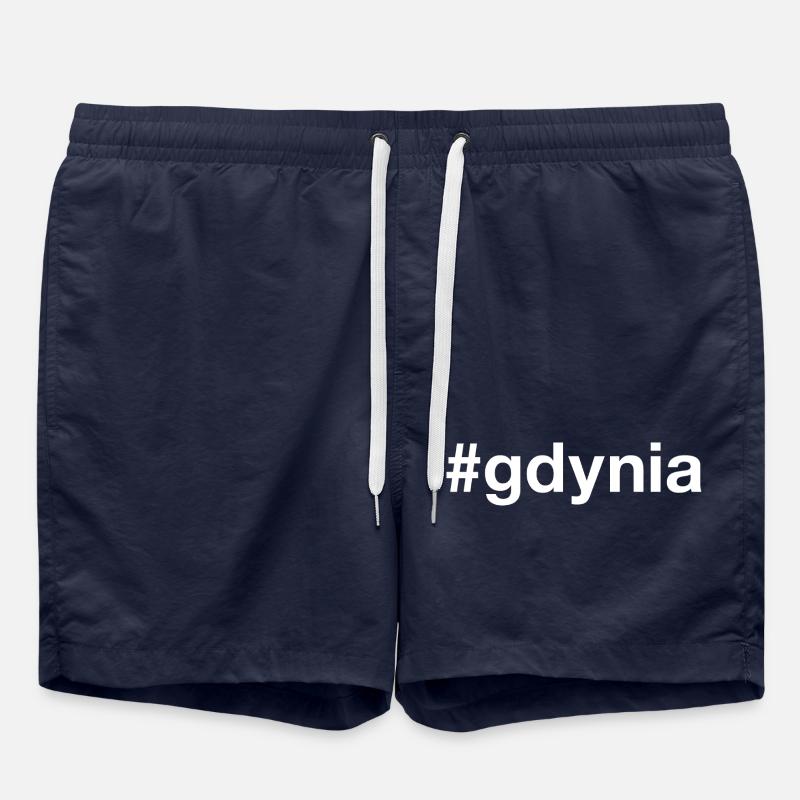 Gdynia Pologne - Short de bain - bleu marine