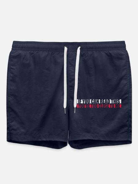 too close to me - Swim Trunks - french navy