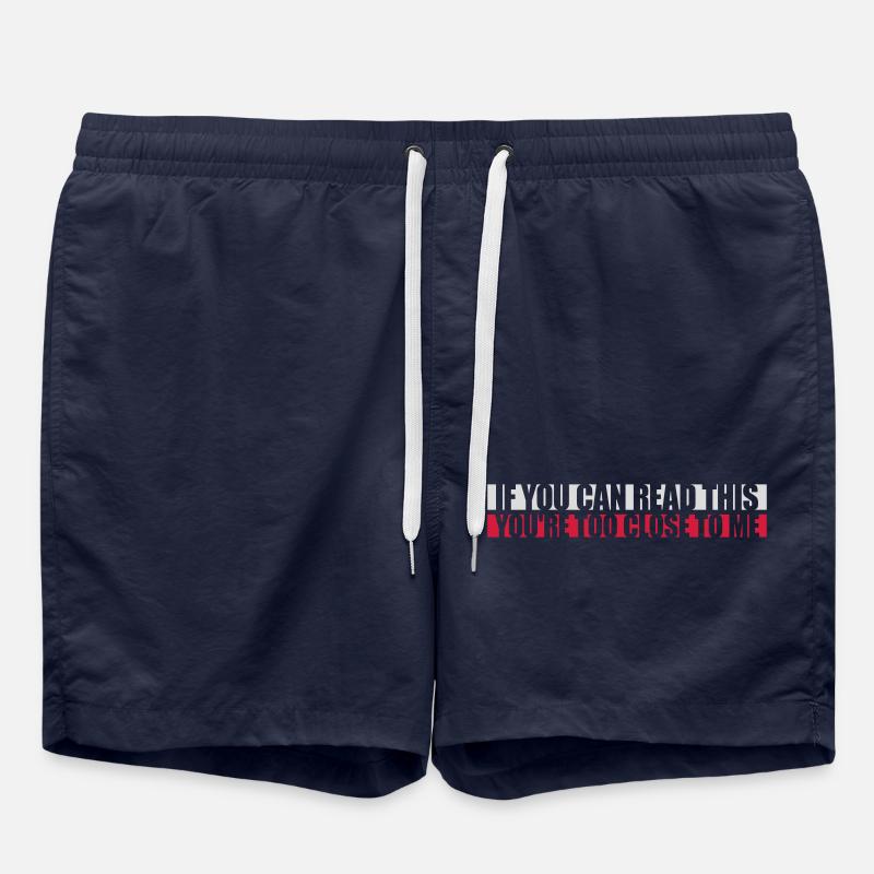 too close to me - Swim Trunks - french navy