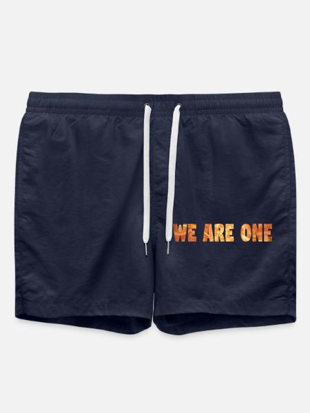 WE ARE ONE - Swim Trunks - french navy