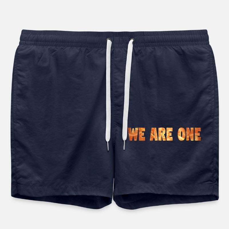 WE ARE ONE - Swim Trunks - french navy
