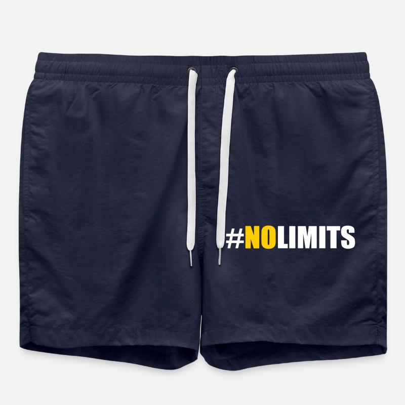 No limits - Swim Trunks - french navy
