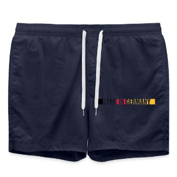 Fabriqué en Allemagne - Short de bain - bleu marine - Devant - AI Model Male 185 light (185cm)